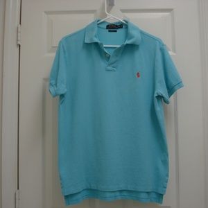 Polo by Ralph Lauren Light Blue Polo Shirt Size M